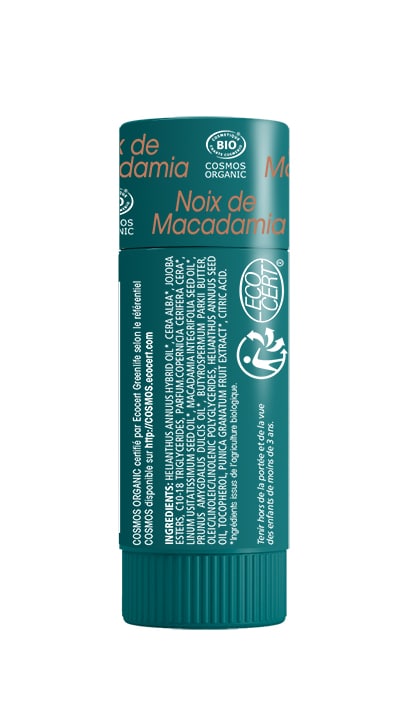 Stick Lèvres Noix de Macadamia certifié BIO 360 view
