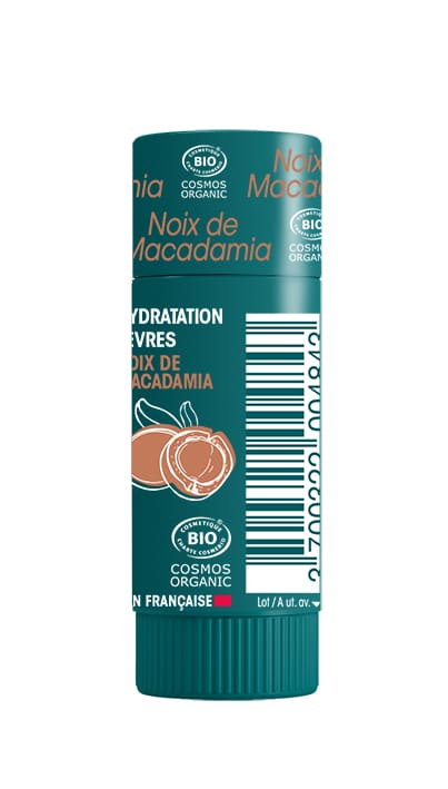Stick Lèvres Noix de Macadamia certifié BIO 360 view