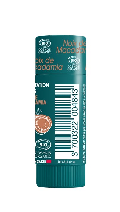 Stick Lèvres Noix de Macadamia certifié BIO 360 view