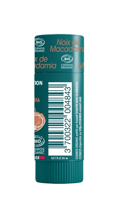 Stick Lèvres Noix de Macadamia certifié BIO 360 view