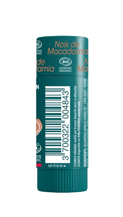 Stick Lèvres Noix de Macadamia certifié BIO 360 view