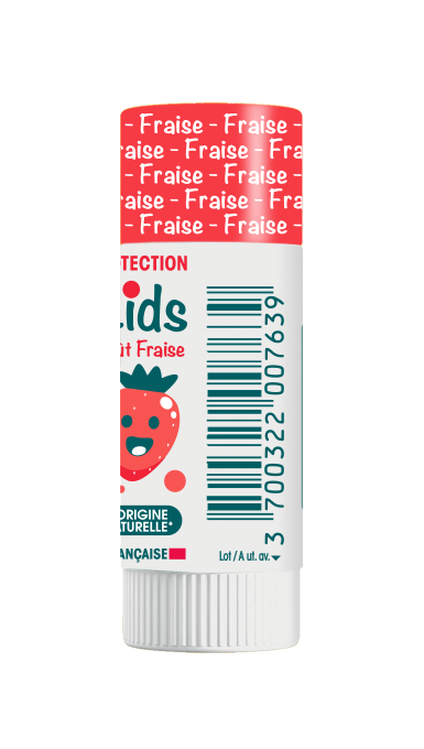 Baume à Lèvres Kids Fraise 360 view