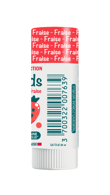Baume à Lèvres Kids Fraise 360 view